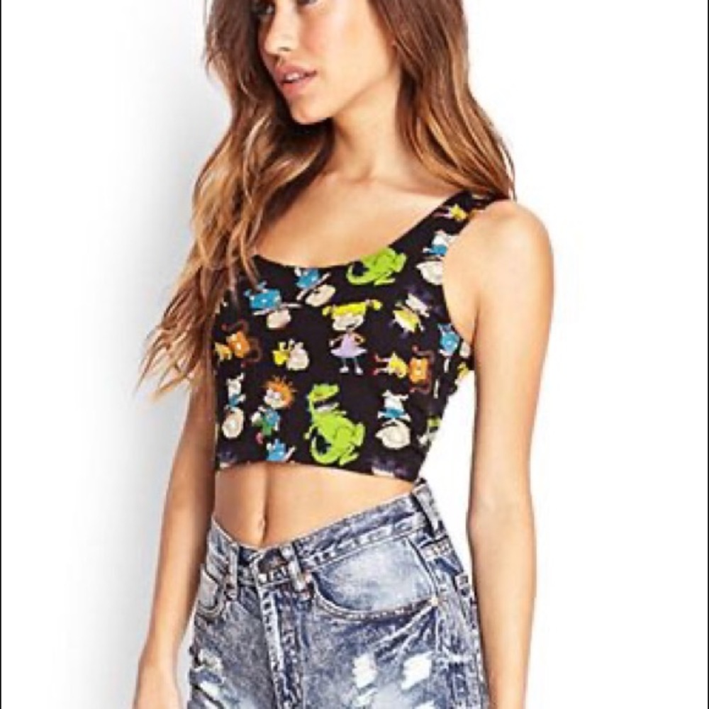 2/$35 Rugrats Nickelodeon Crop Top